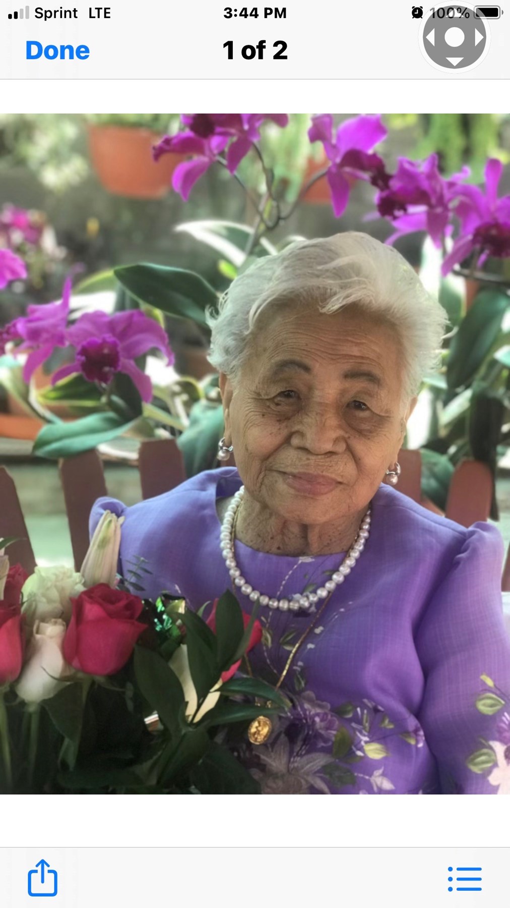 Obituary of Maria Sahagun Guerrero
