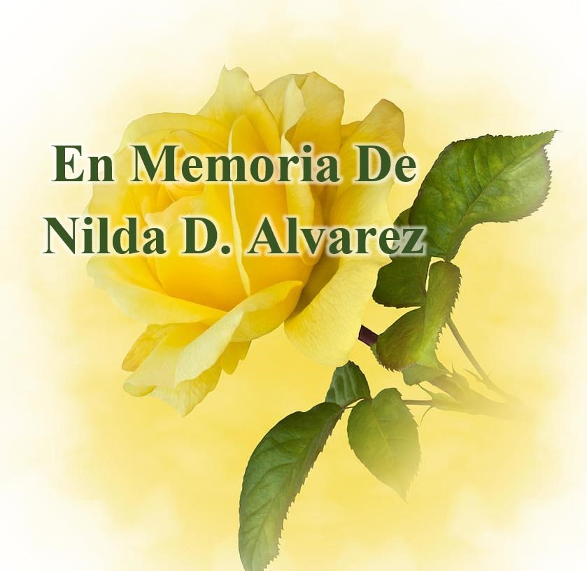 Obituary of Nilda D. Alvarez