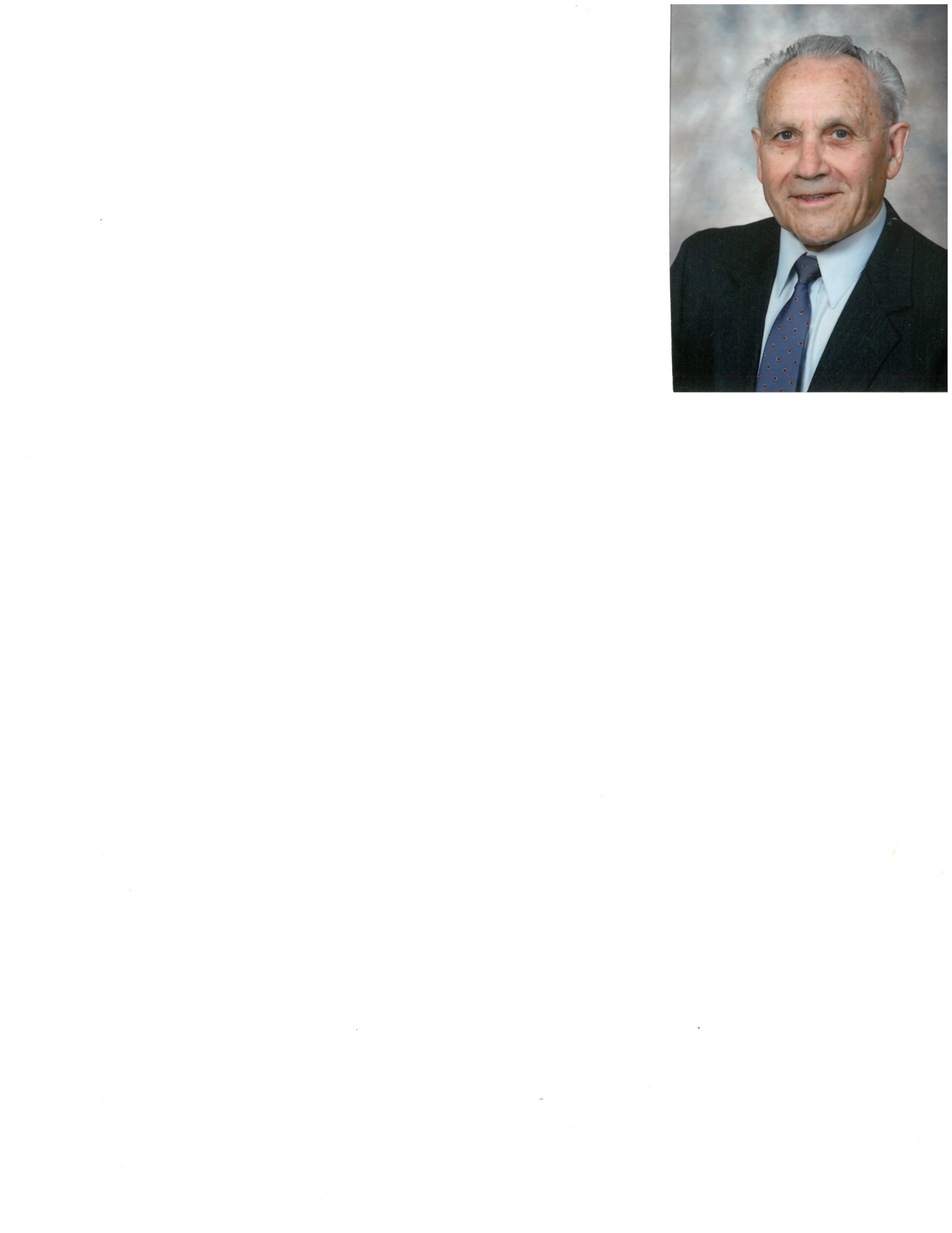 Avis de décès de Roger Joseph Le Madec