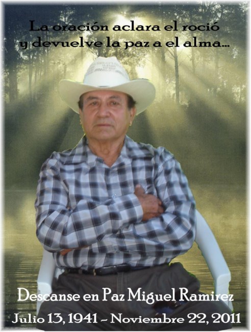 Obituary of Miguel Ramirez