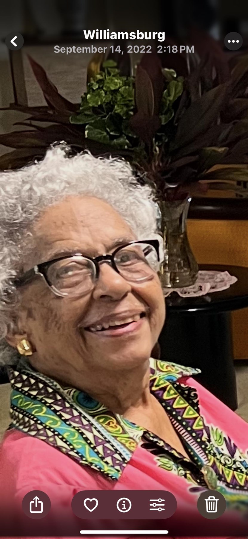 Obituary of Icylyn S Adamson