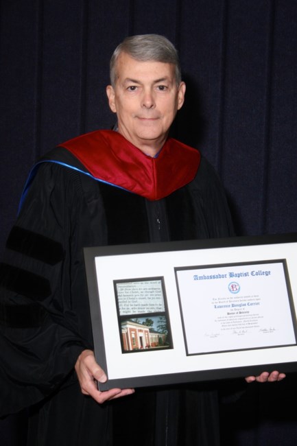 Obituary of Dr. Lawrence D. Carrier