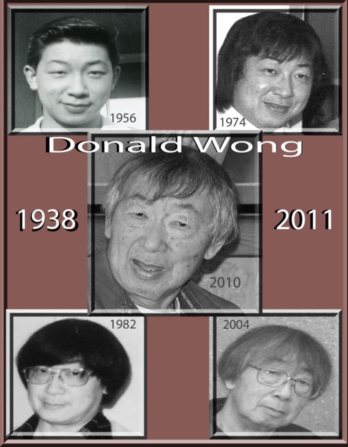 Obituary of Mr. Donald Wong