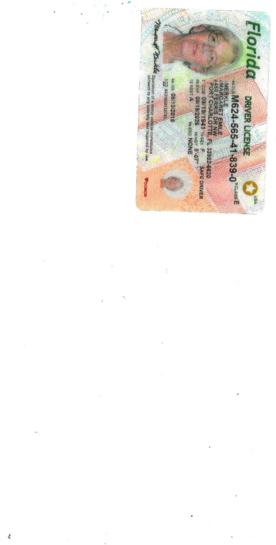 Obituary of Margaret Emile Merkle