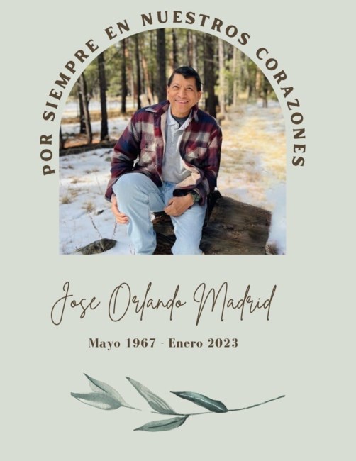 Obituary of Jose Orlando Madrid Gomez