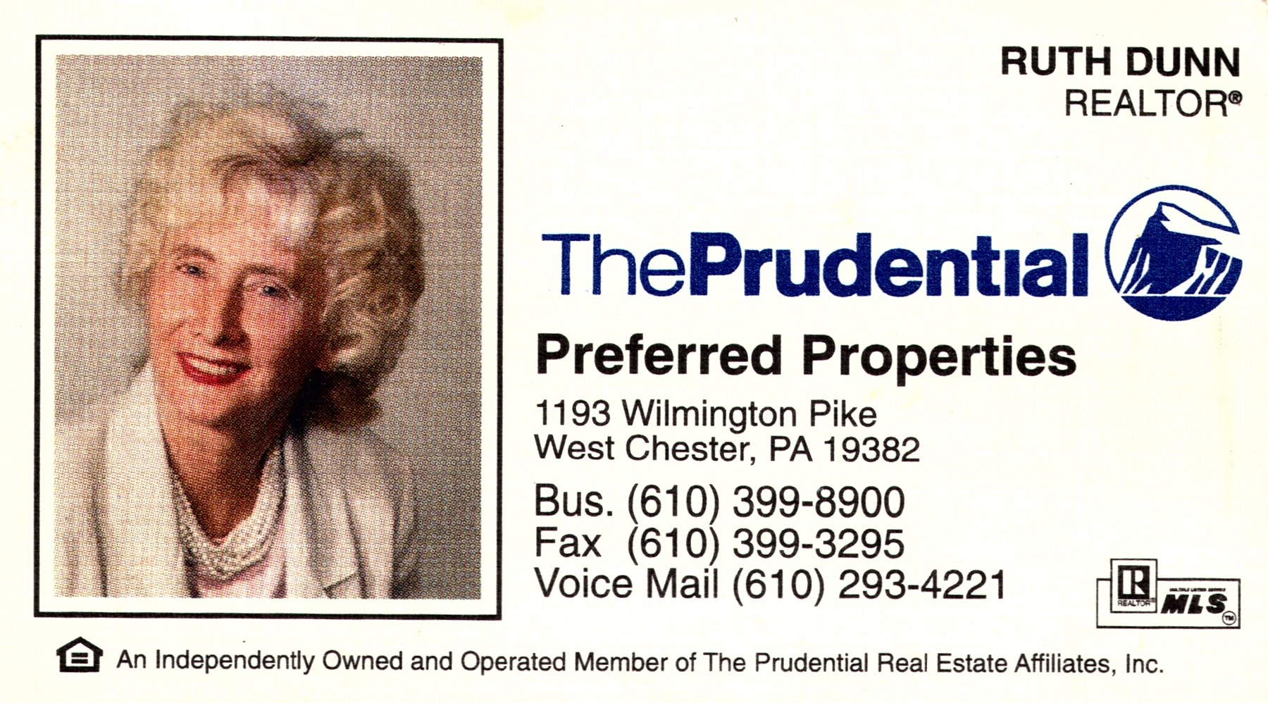 Obituary of Ruth Dunn