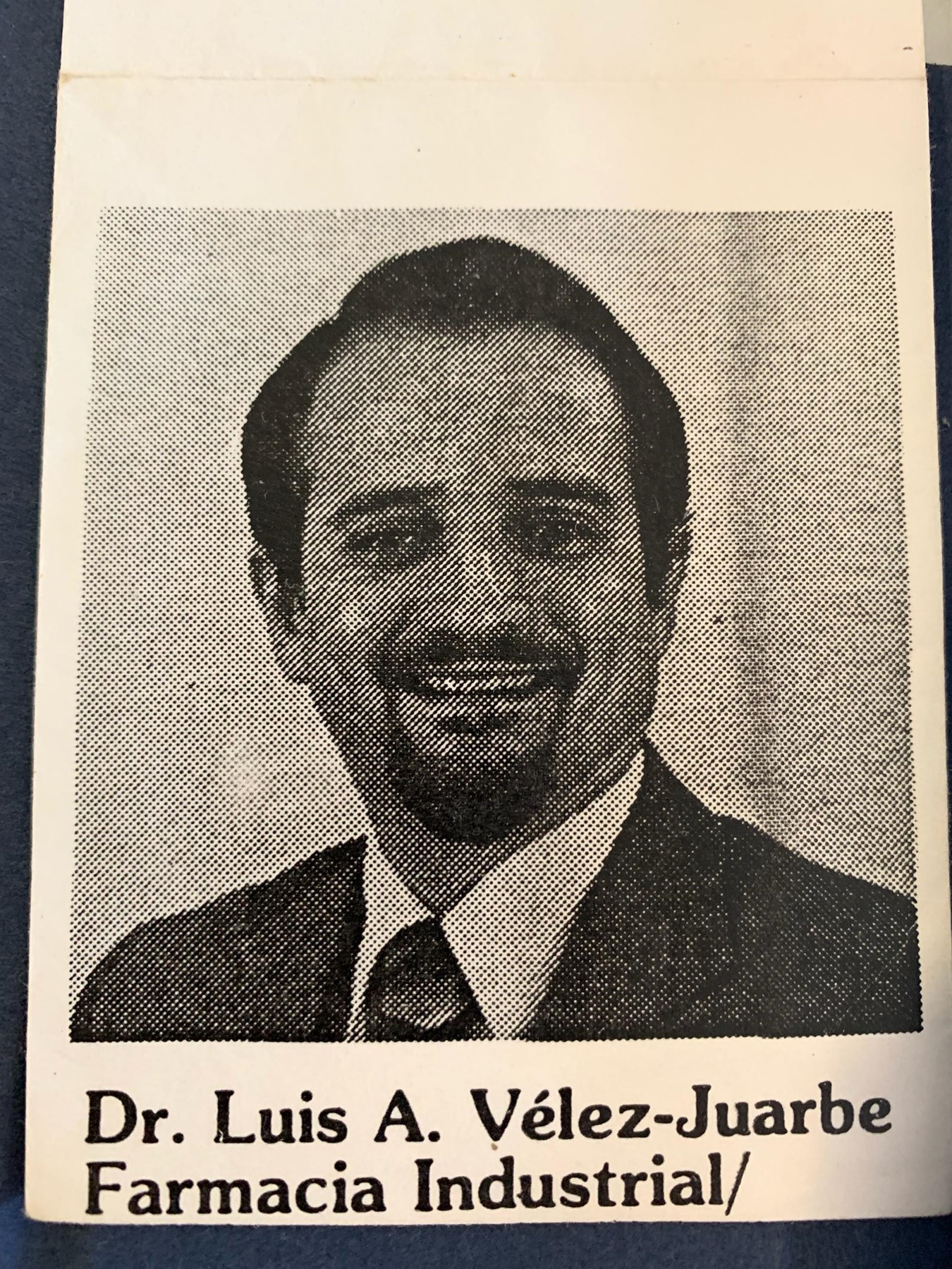 Obituary of Dr. Luis A. Vélez Juarbe