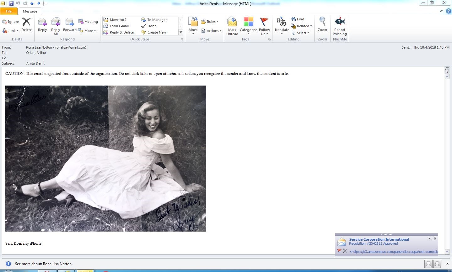 Obituary of Anita Denis