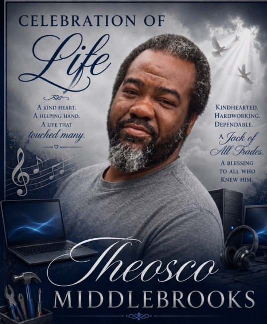 Obituary of Theosco Jaramondy Middlebrooks