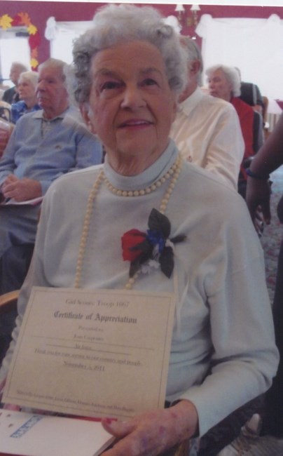 Obituary of Joan Z. Carpenter