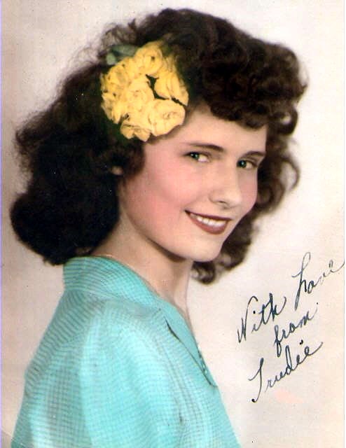 Obituary of Gertrude Virginia "Trudie" Bartley Drury Logsdon