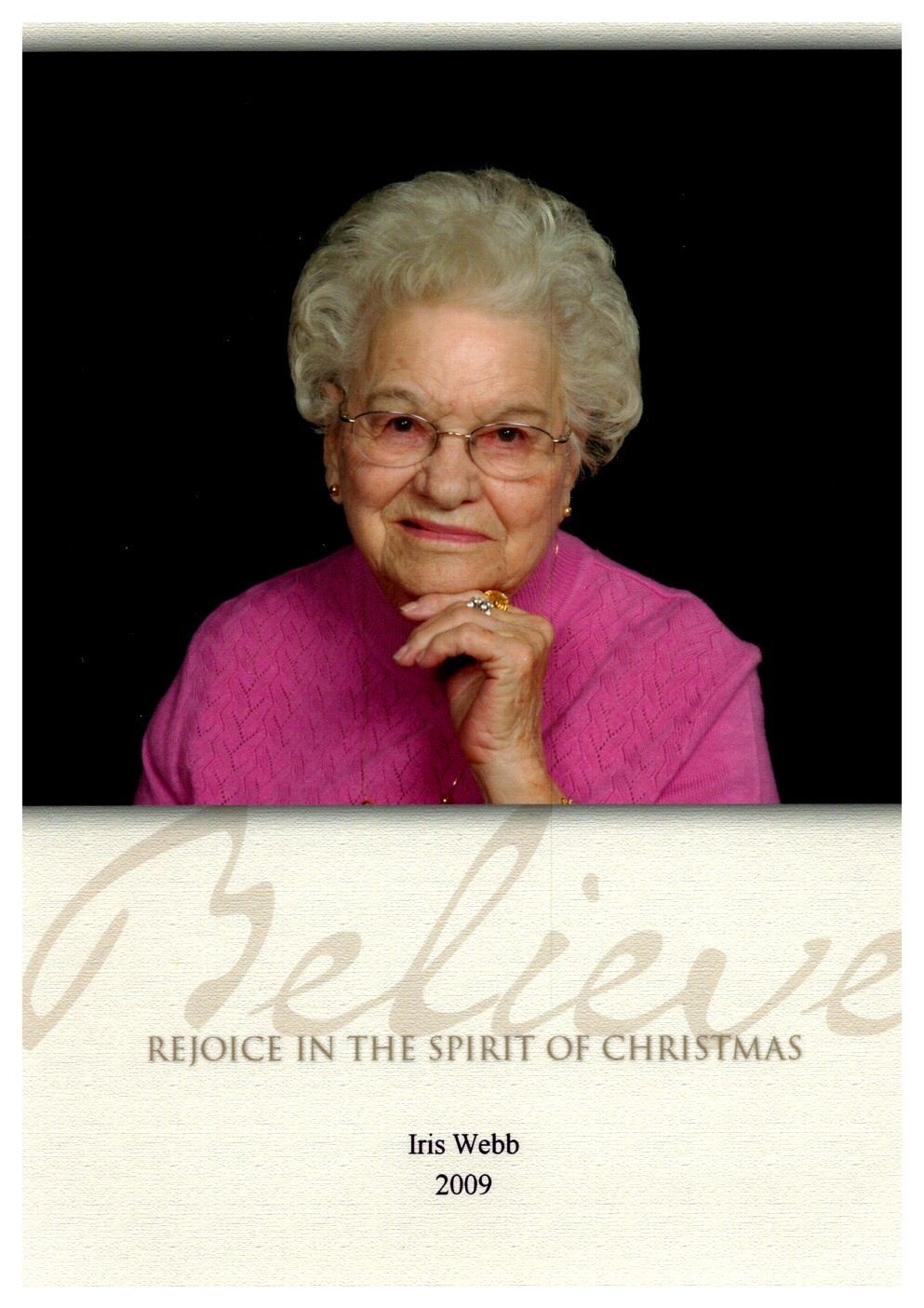 Obituario de Iris Lavern Webb