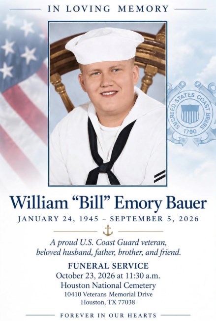 Obituary of William Emory Bauer