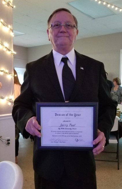 Avis de décès de Jerry Dean Peel