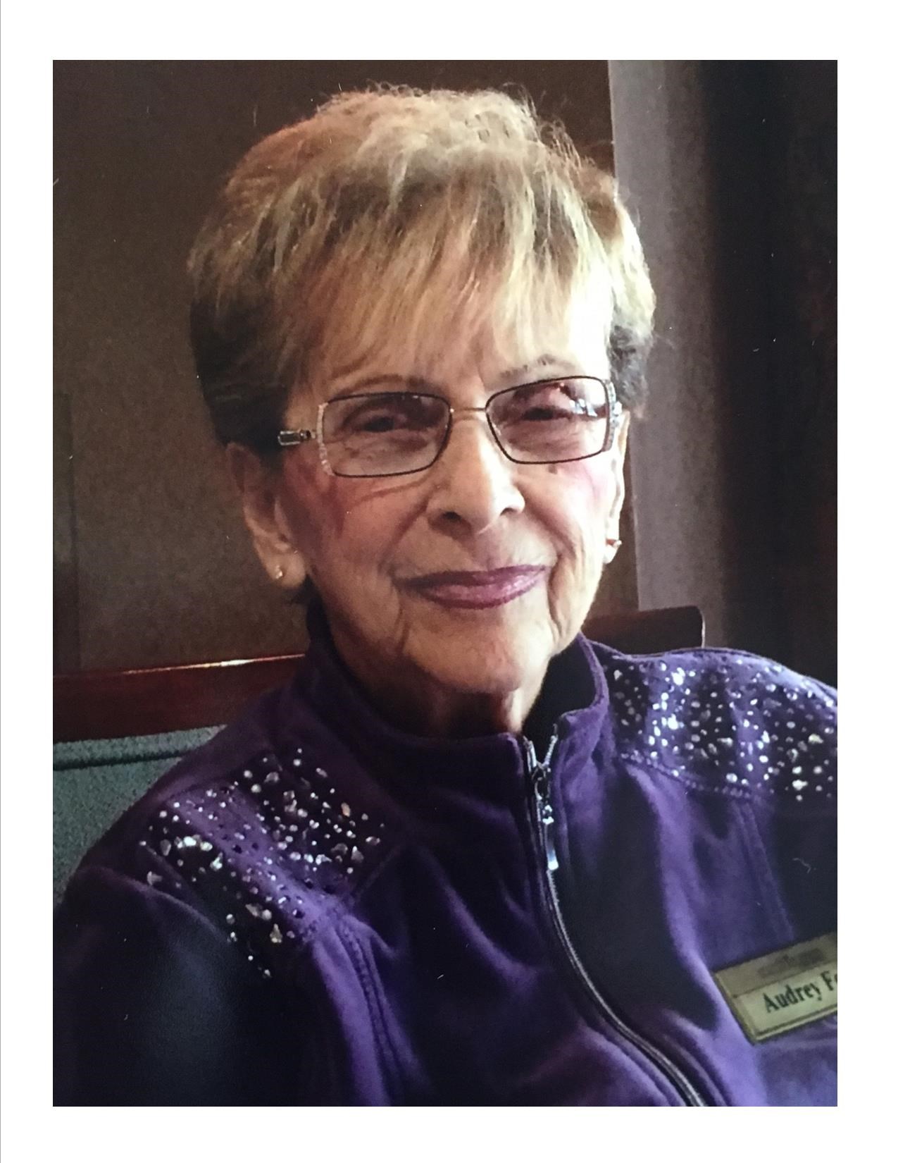 Obituary of Audrey K Fox