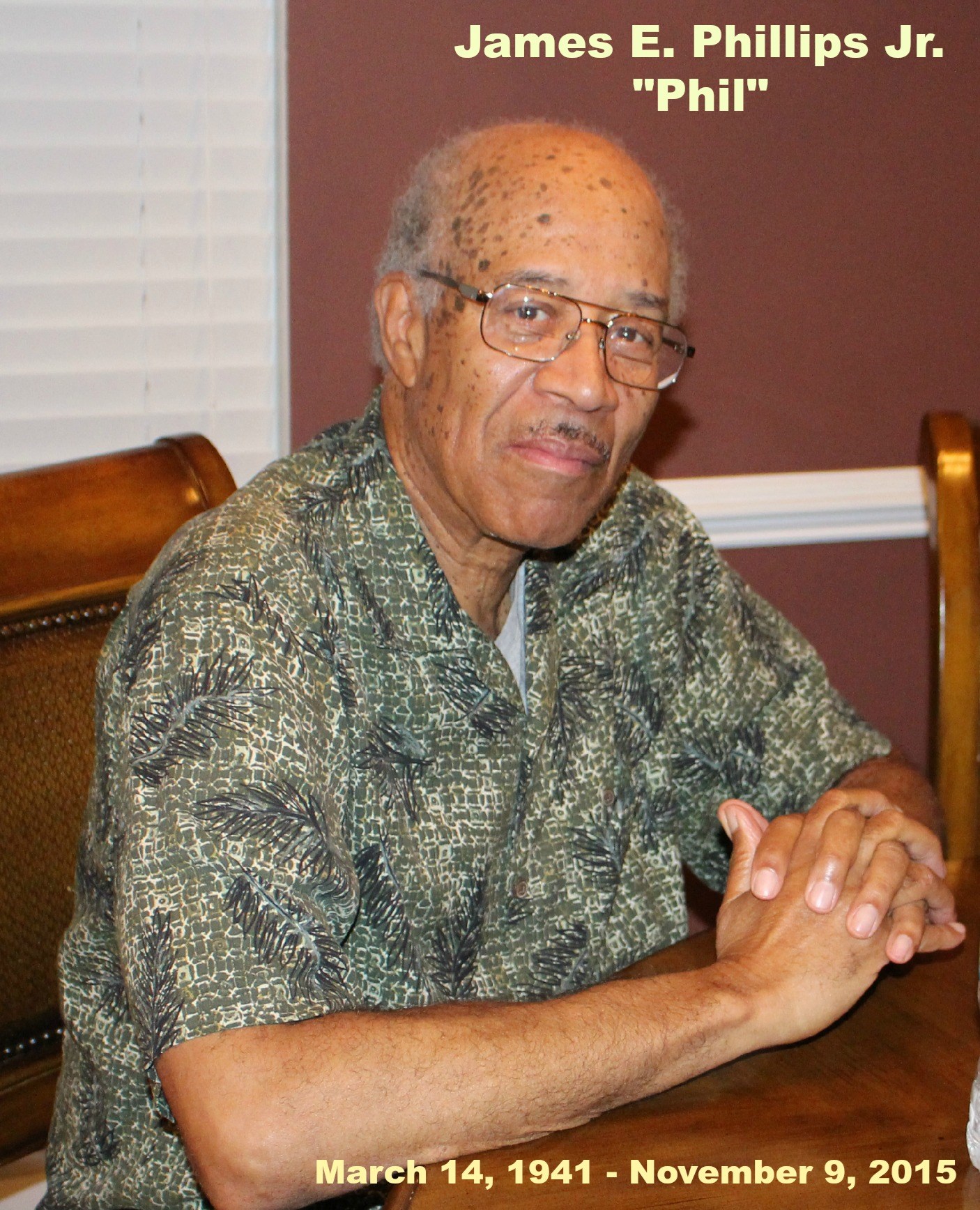 James E Phillips Jr. Obituary Columbia, SC