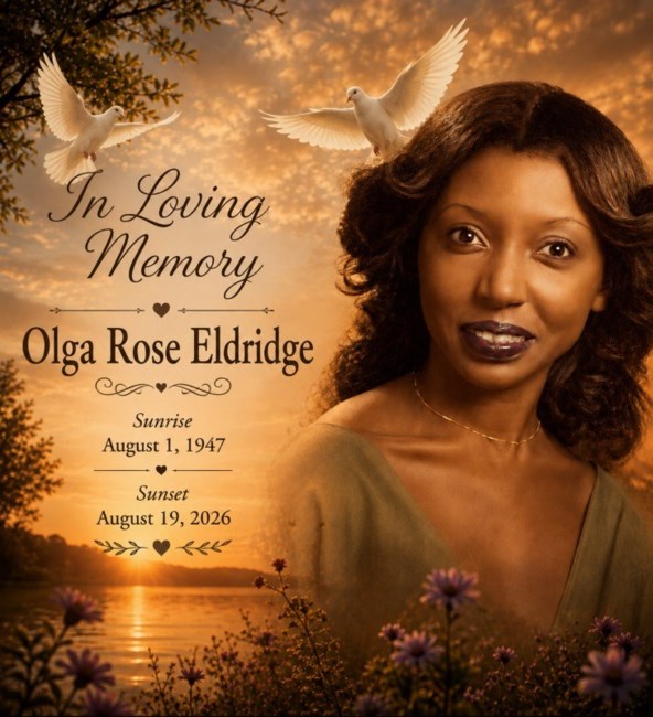 Obituary of Olga Rose Eldridge