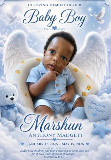 Obituary of Marshun Anthony Madgett
