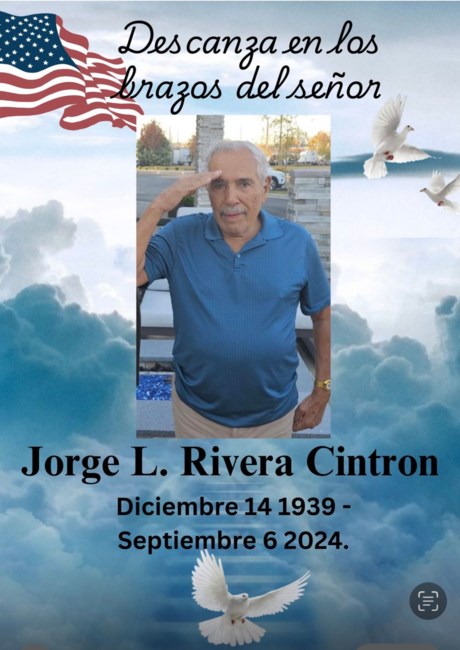 Obituary of Jorge Luis Rivera Cintrón