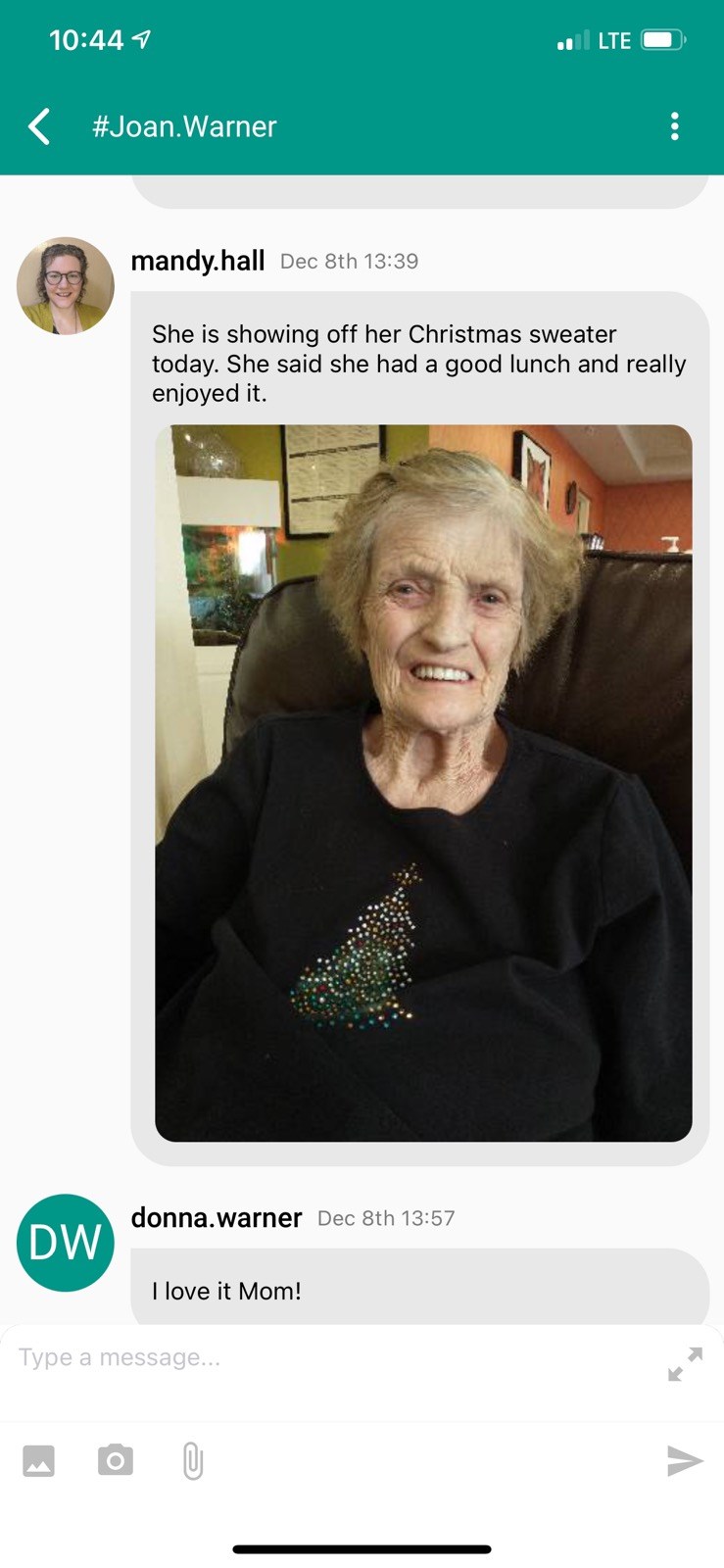 Obituario de Joan Warner