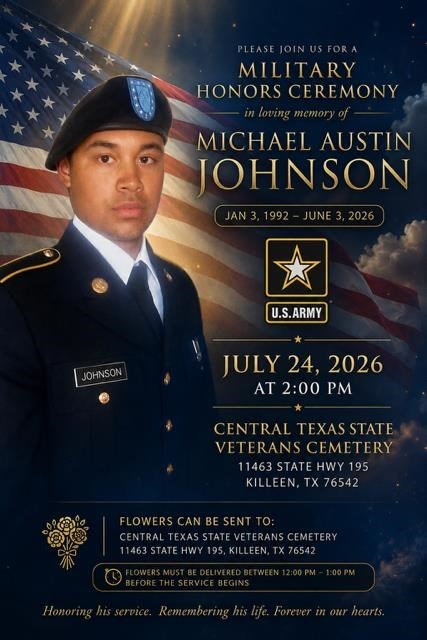 Obituary of Michael Austin Johnson