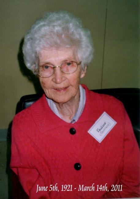 Obituary of Polly Dextrase