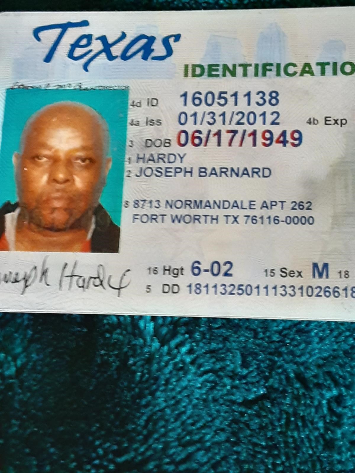 Obituary of Joseph Barnard Hardy