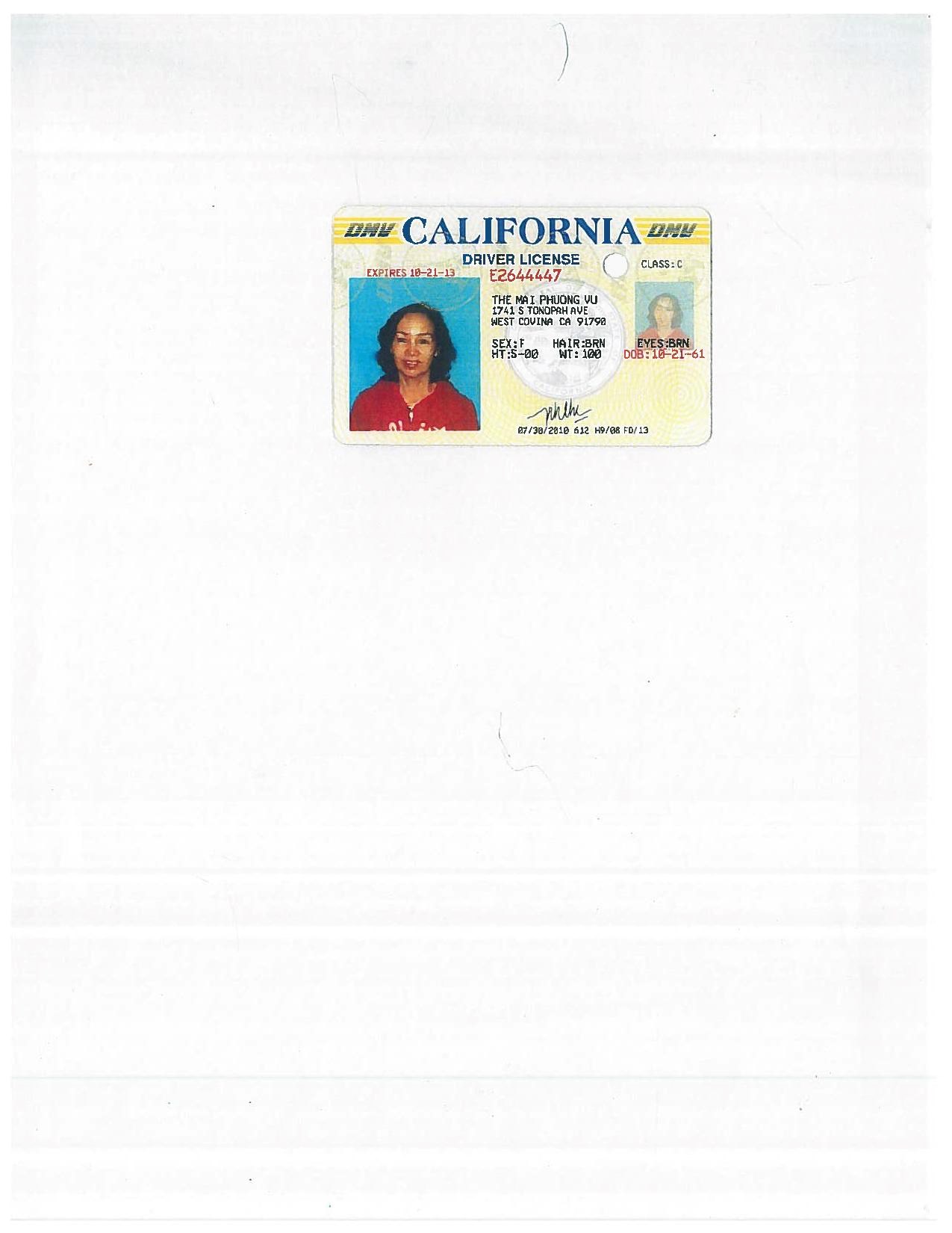 Obituary of The Mai Phuong Vu