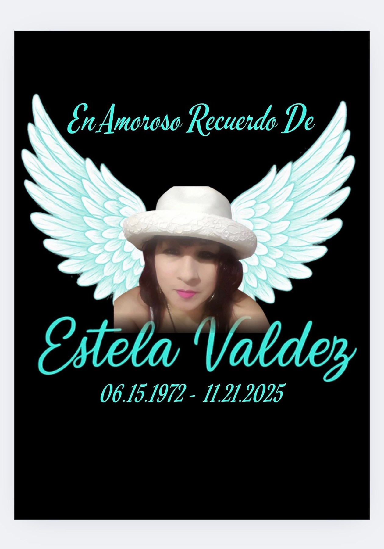 Obituario de Estela Valdez