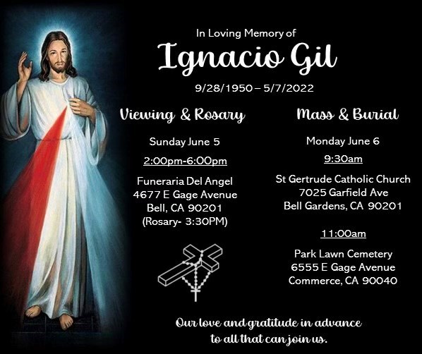 Obituary of Ignacio Gil