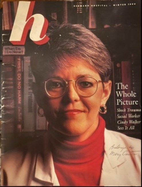 Avis de décès de Cindy Walker