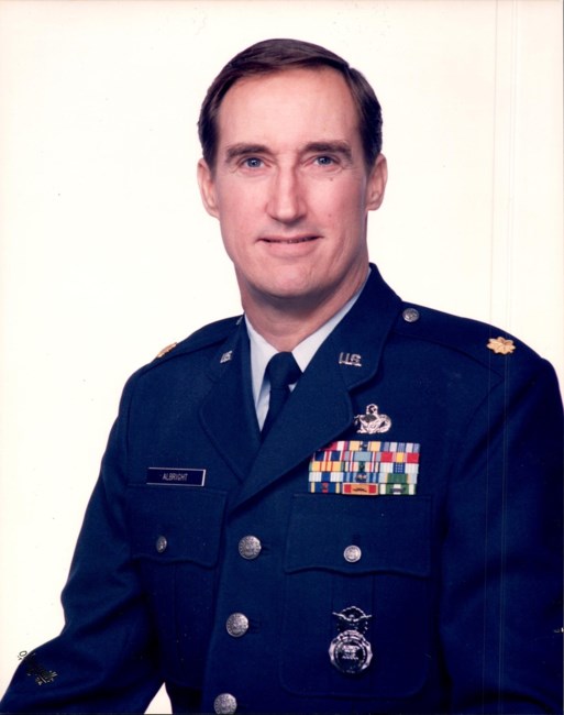 Obituary of Major Ernest Lee Albright