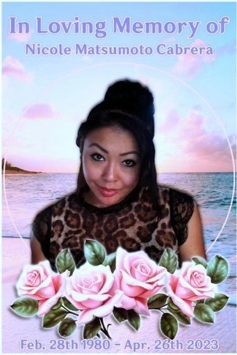 Obituary of Nicole Matsumoto Cabrera