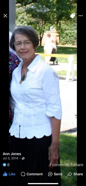 Avis de décès de Jean Ann Jones