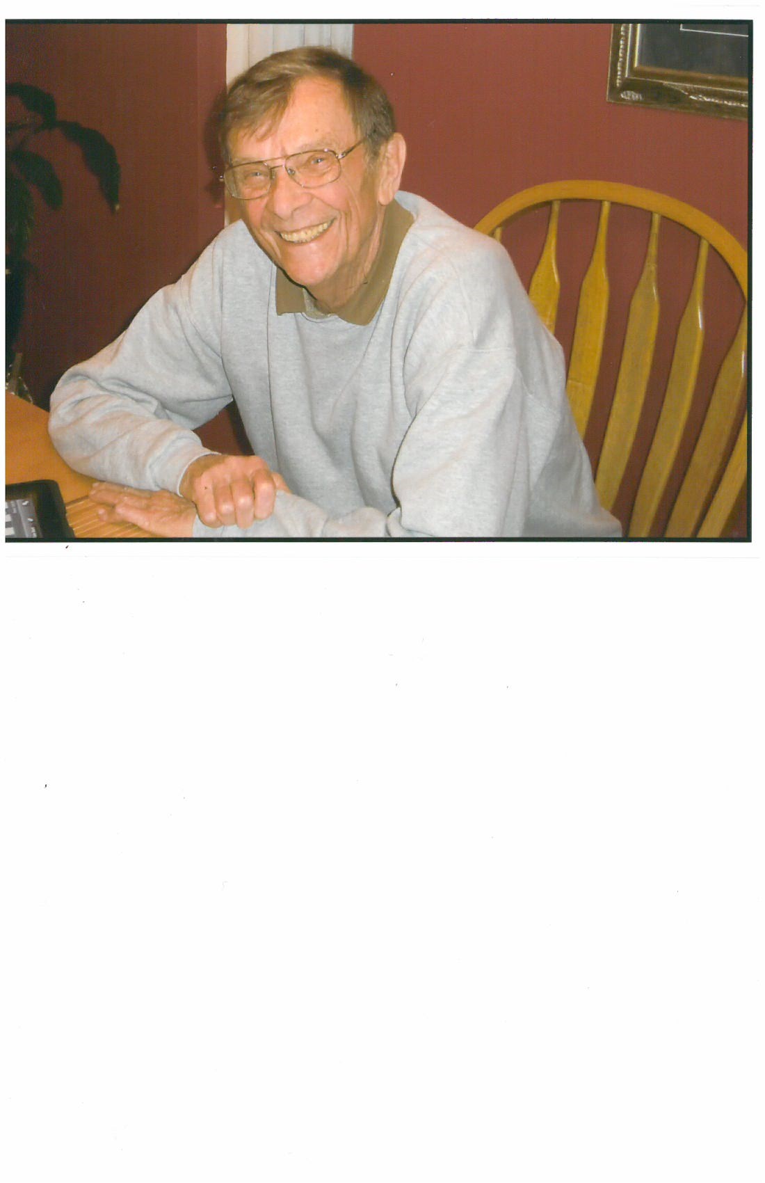 Avis de décès de Robert Edward Edwards