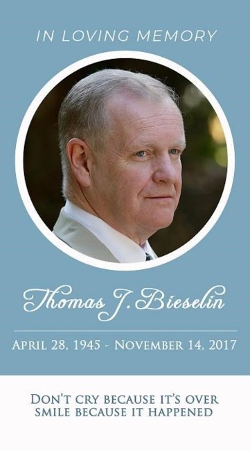 Obituary of Thomas J. Bieselin