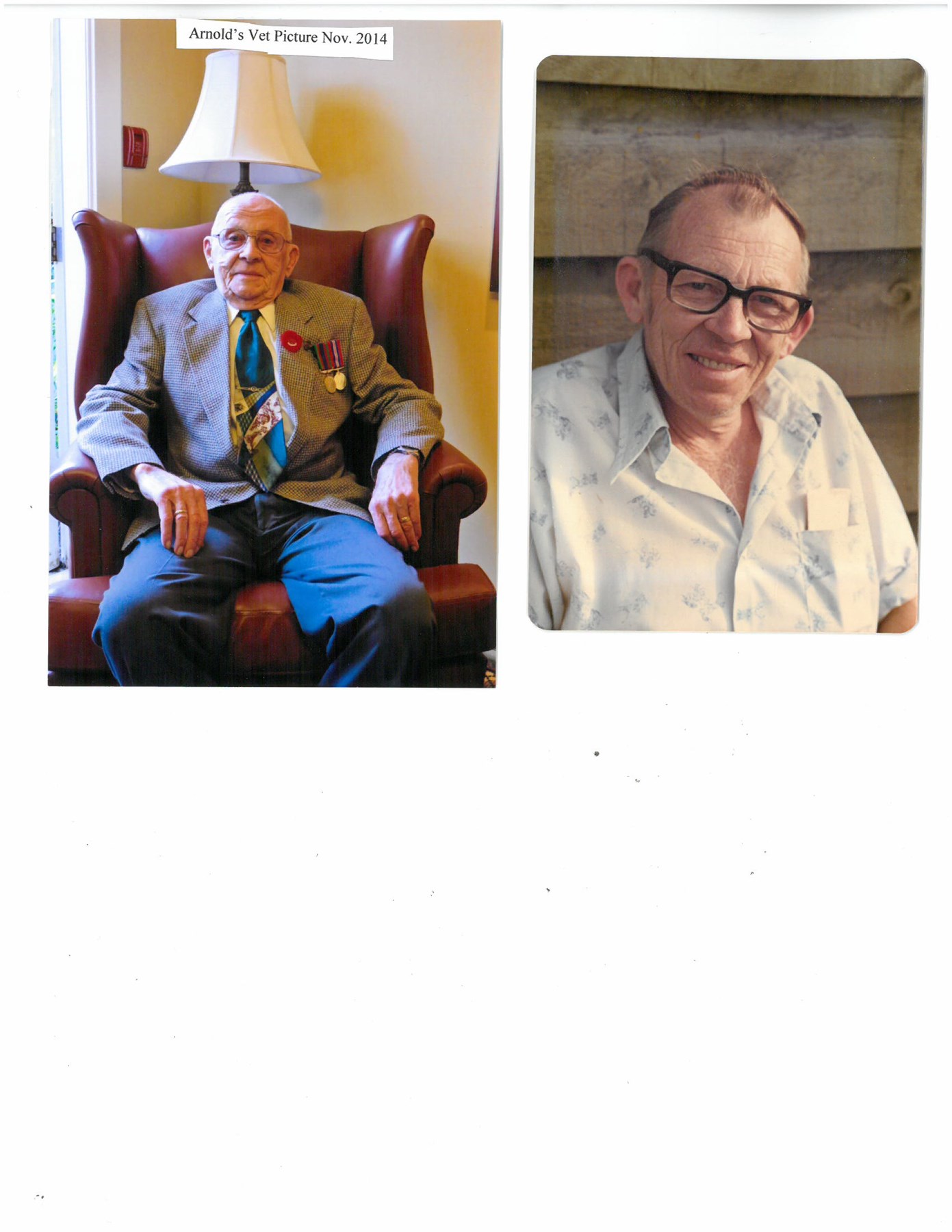 Obituary of Arnold William Facey