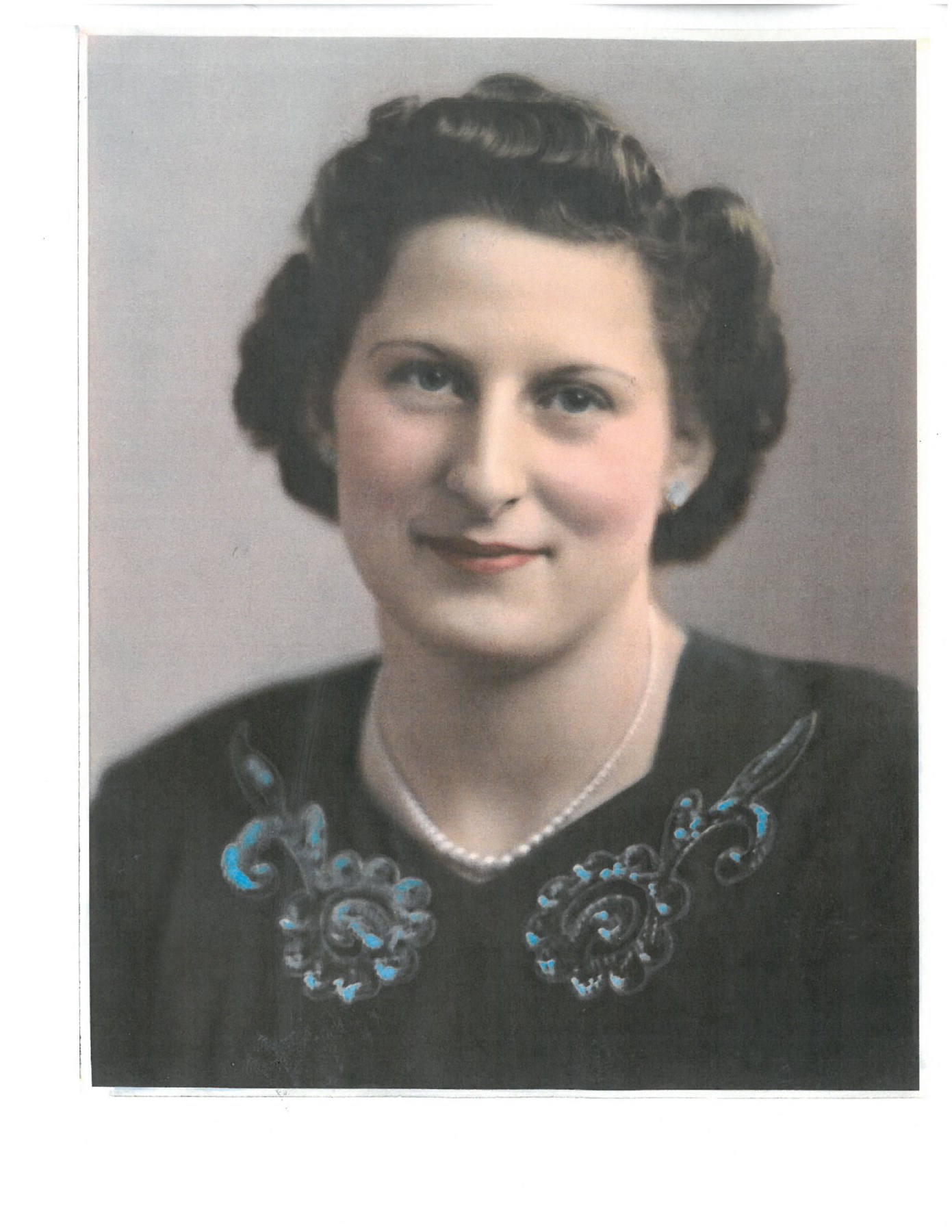 Obituary of Lucy Caroline Evelyn Spada