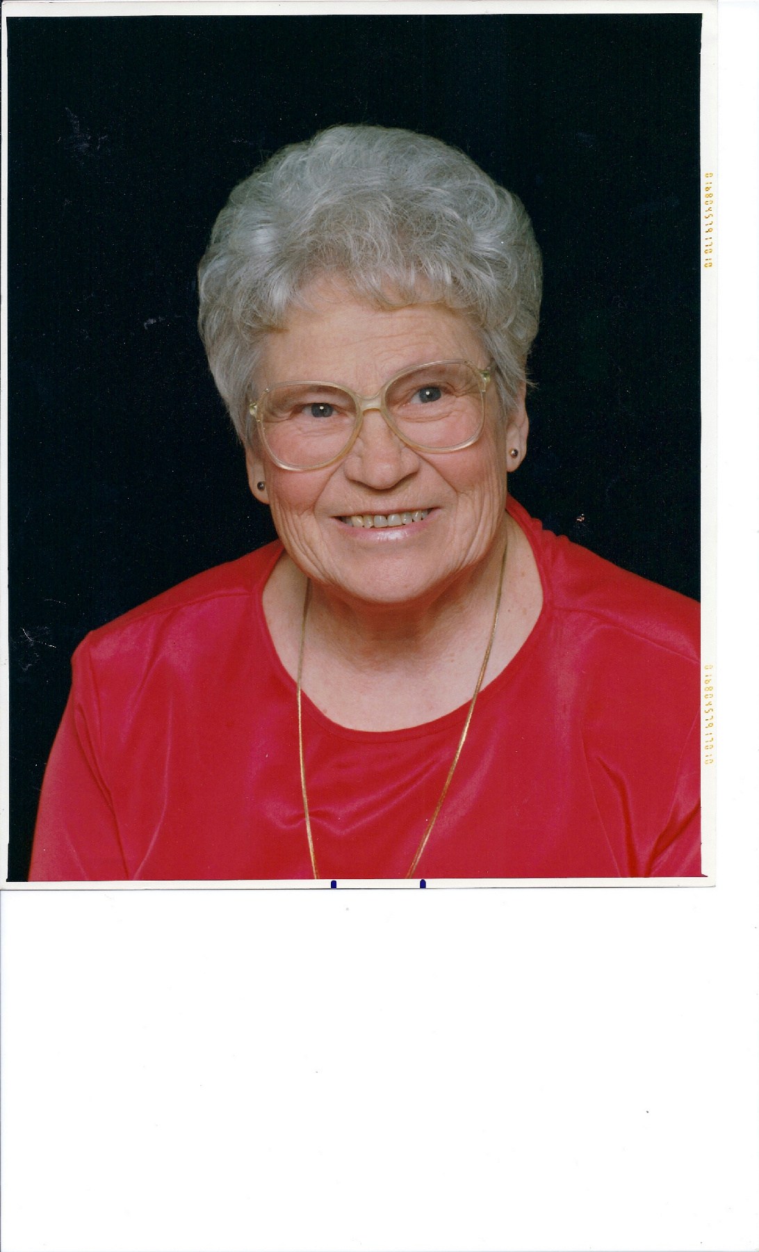 Obituary of Clara M. Mitchell