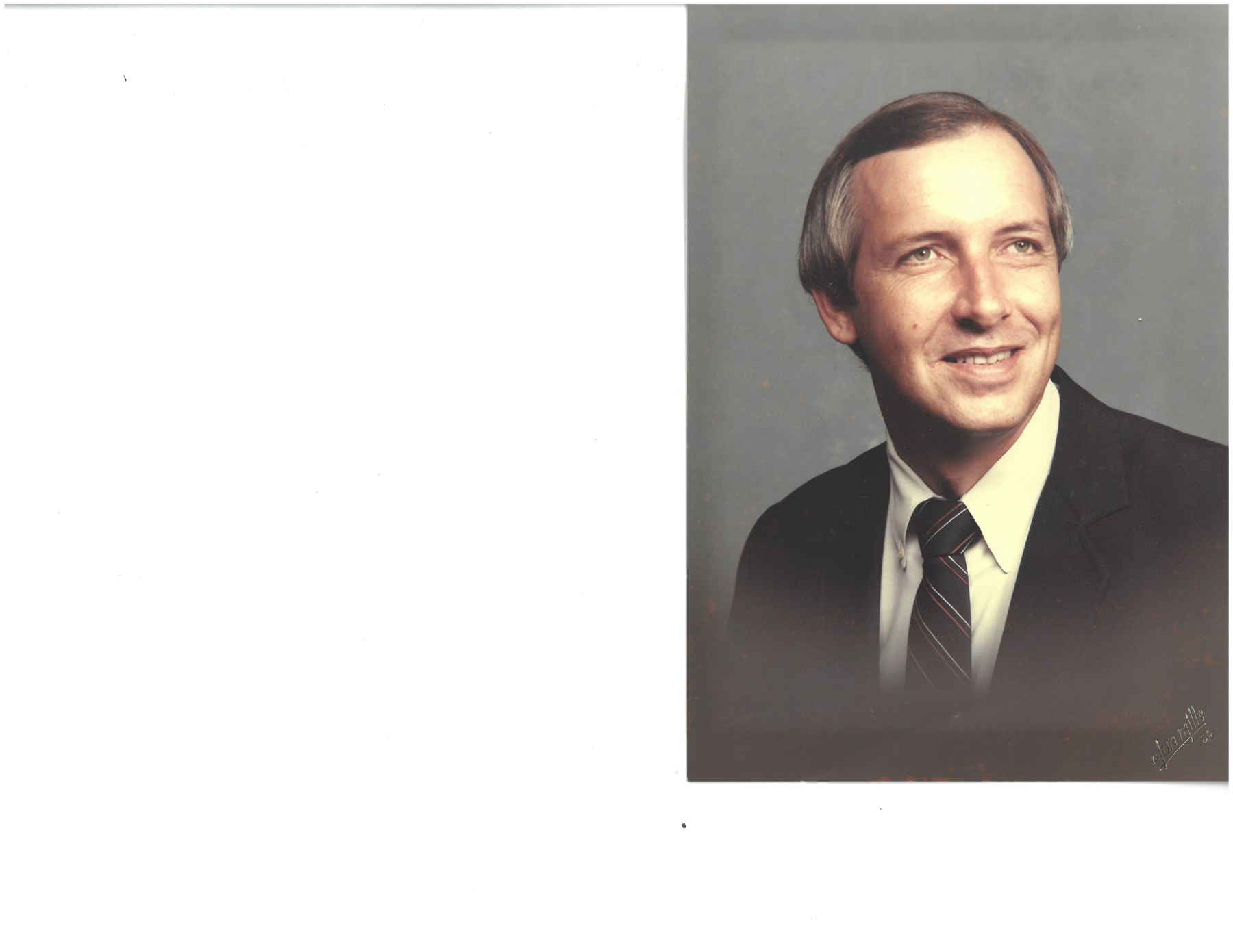 Avis de décès de Donald Glenn Raynor