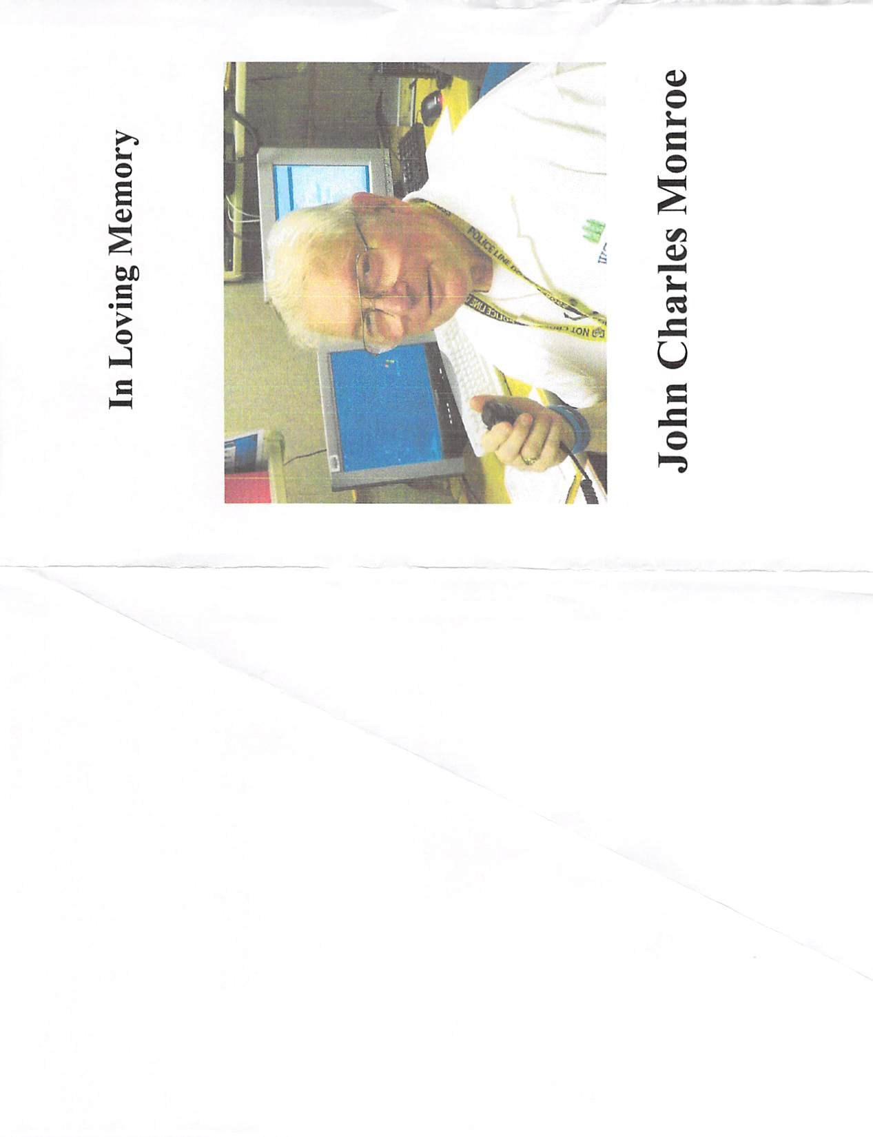 Obituary of John Charles Monroe