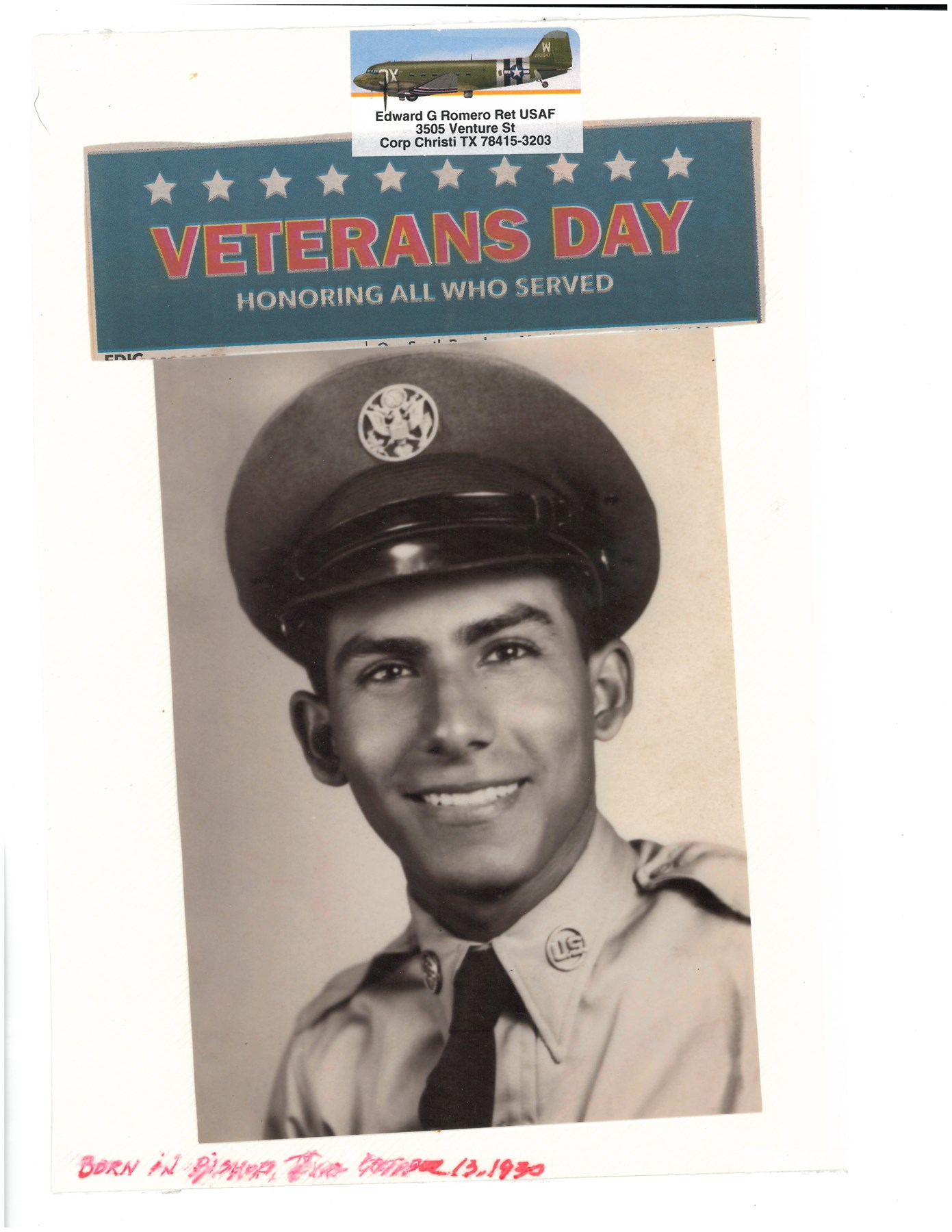 Obituary of Edward G. Romero